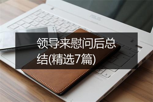 领导来慰问后总结(精选7篇)