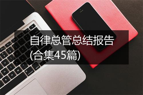 自律总管总结报告(合集45篇)