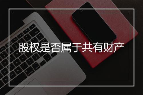 股权是否属于共有财产