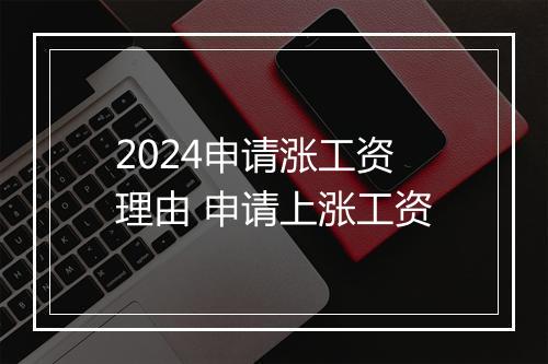 2024申请涨工资理由 申请上涨工资