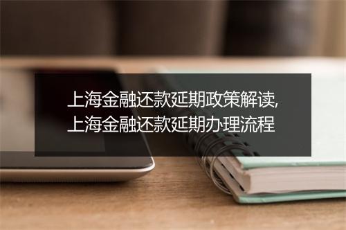 上海金融还款延期政策解读,上海金融还款延期办理流程