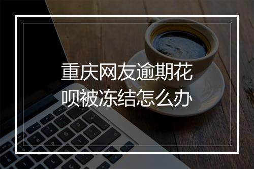 重庆网友逾期花呗被冻结怎么办
