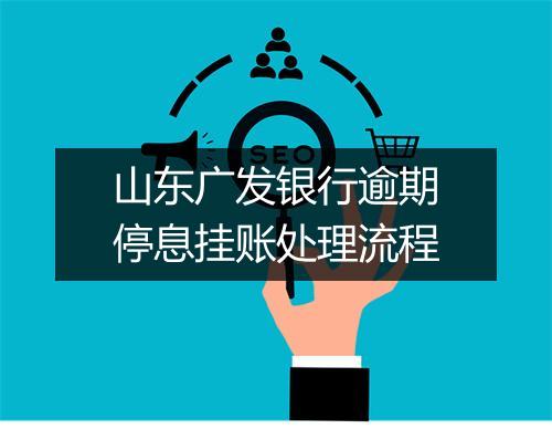 山东广发银行逾期停息挂账处理流程