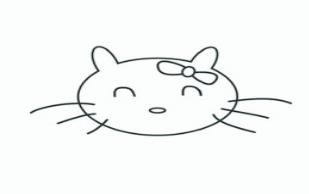 kt猫简笔画