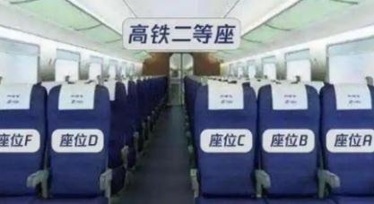 高铁座位号怎么看(高铁座位号ABCDF分布图)