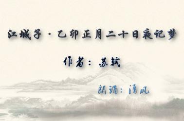 苏轼《江城子》原文翻译及赏析