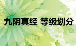 九阴真经等级表，《九阴真经》九阴真经内功升级攻略