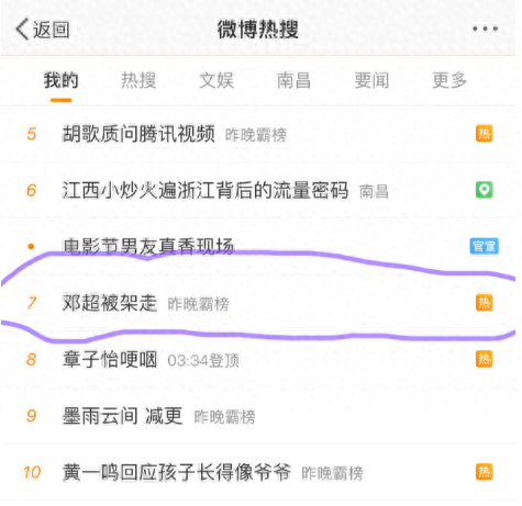 邓超微博电影之夜被保安架走