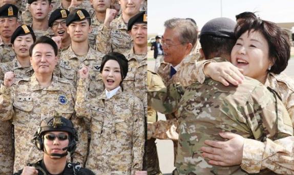 韩国第一夫人穿军装被批抢总统风头 应该好好对自身加强管理